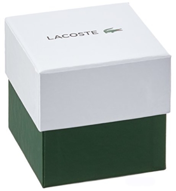 Lacoste Unisex Datum klassisch Quarz Uhr mit Silikon Armband 2020124 - 3