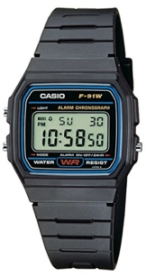 Casio Collection Unisex-Armbanduhr F91W1YER - 1