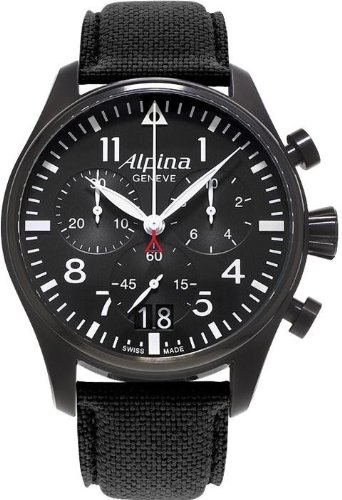 Alpina Geneve Startimer Pilot Herrenchronograph Fliegeruhr - 1